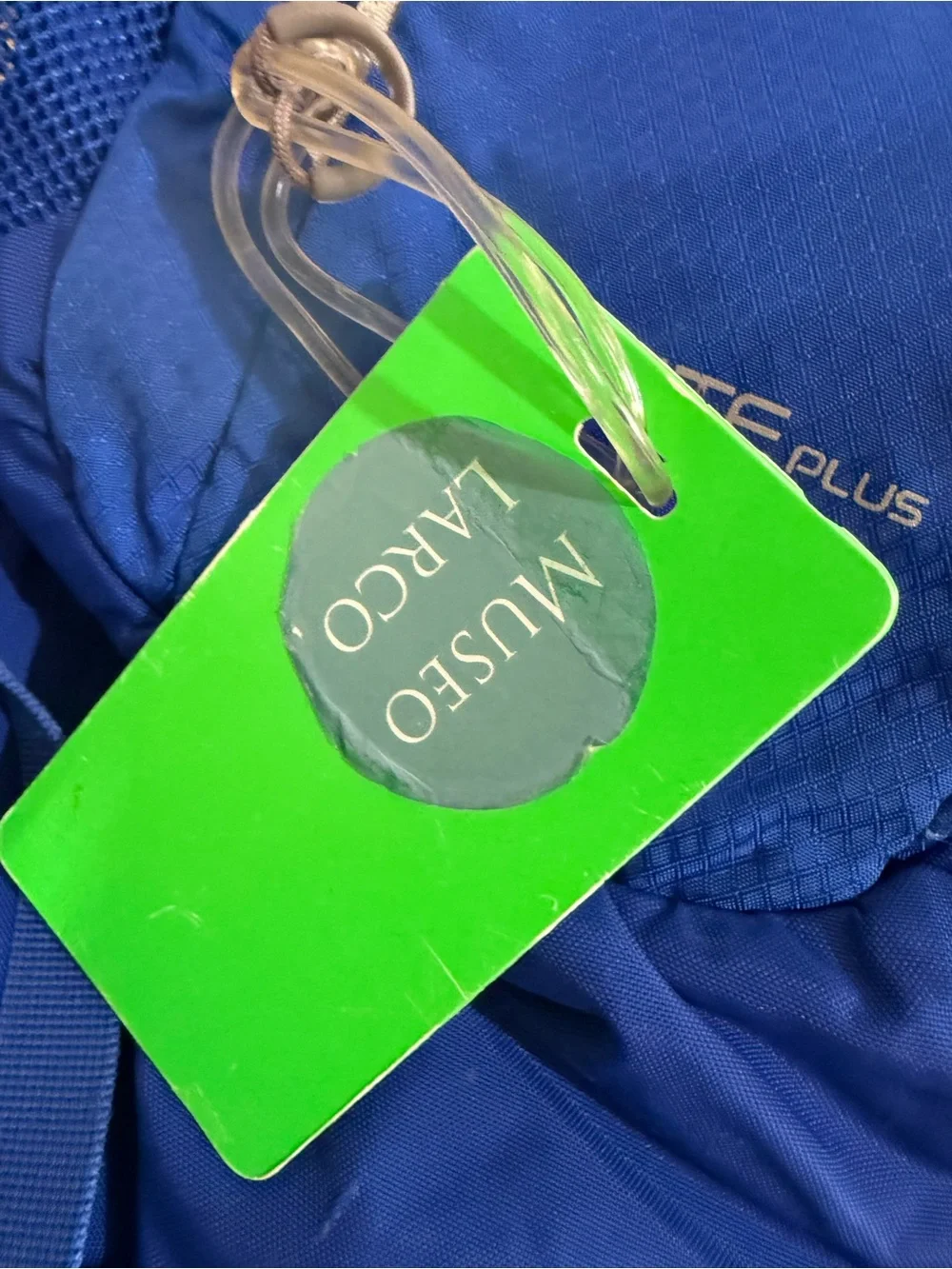 OSPREY Blue Daypack with White Trim